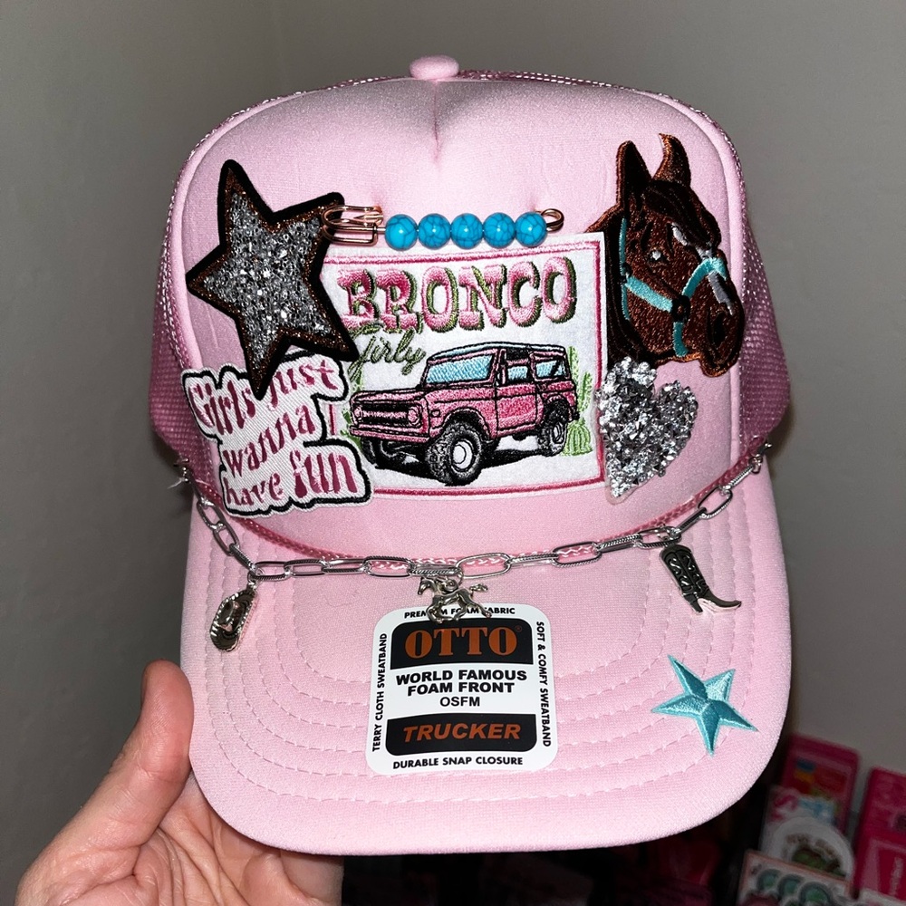Vintage BroncoTrucker Hat